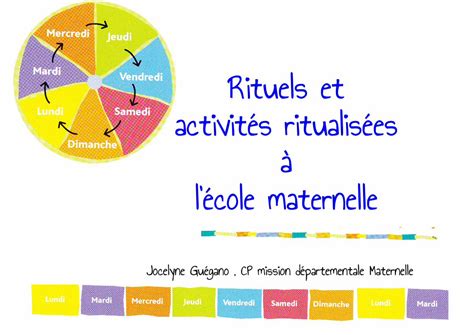 rituals villeneuve d'ascq|Rituels et activités ritualisées l’école maternelle.